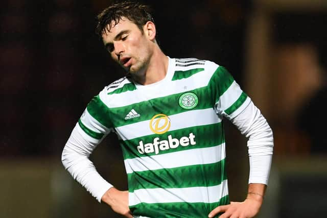 Celtic Matt O'Riley has been left out of the Denmark World Cup squad. (Photo by Ross MacDonald / SNS Group)