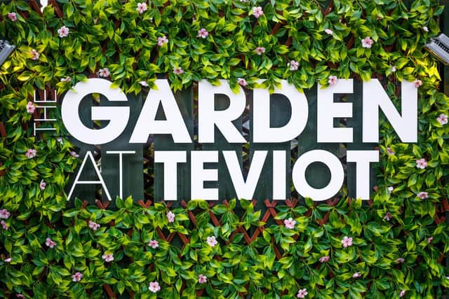 Enjoy the friendly atmosphere and a warm welcome at The Garden at Teviot
