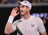 Andy Murray faces Jiri Lehecka in the semi-finals of the Qatar Open. (Photo by WILLIAM WEST/AFP via Getty Images)