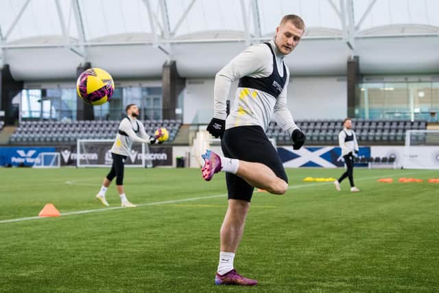 Stephen Humphrys prepares for Hearts' Scottish Cup clash against Hamilton Accies on Friday.