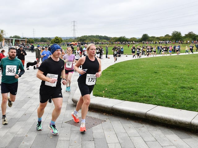 The Kelpies Half Marathon.