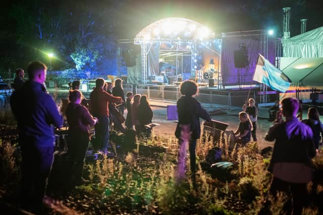 Two music stages will be running as part of this year's Hidden Door festival in Granton. 
Picture: Chris Scott