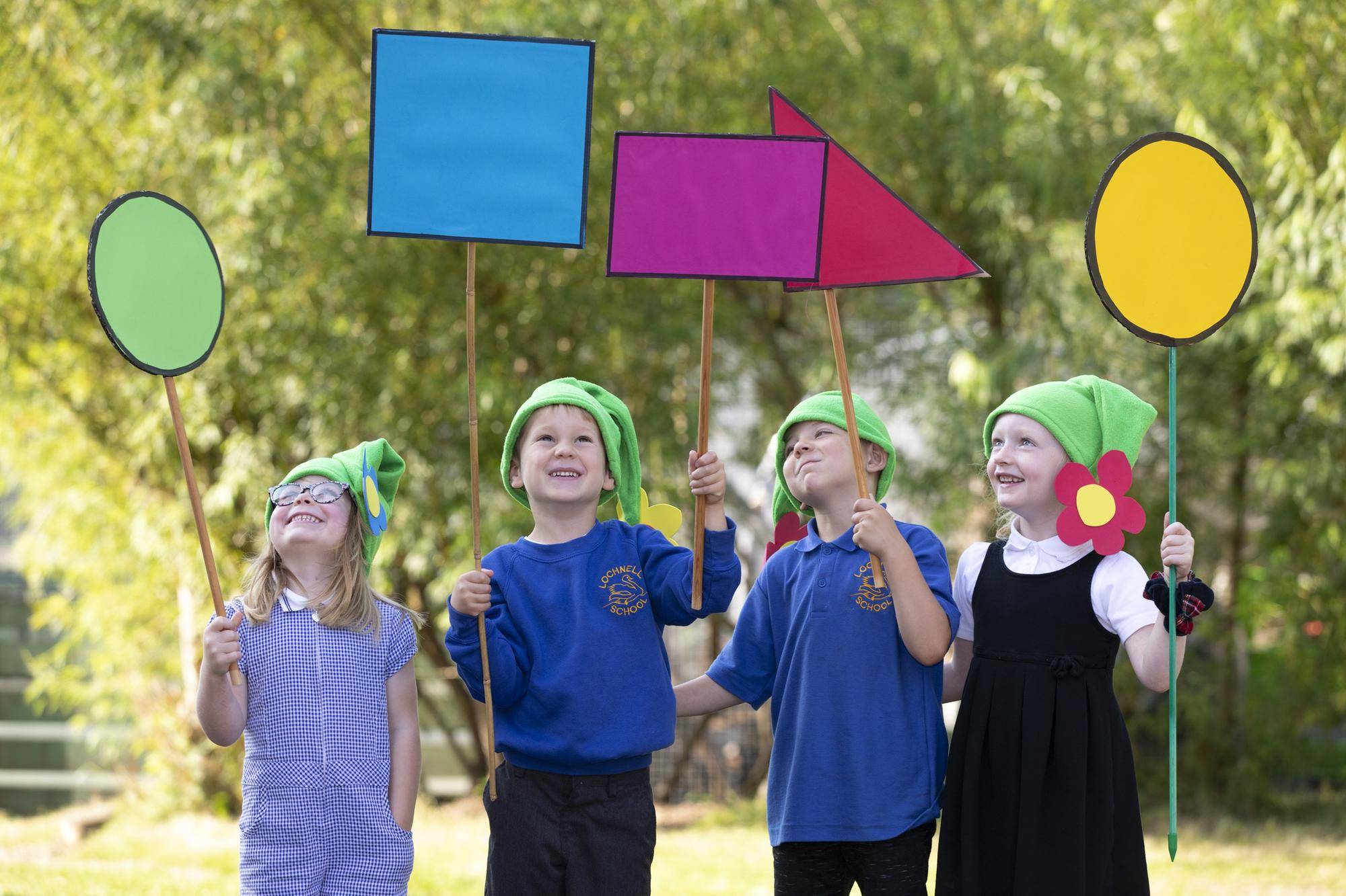 Children from Lochnell Primary School, Oban, take part in a Maths Week Scotland event (Picture: Martin Shields)