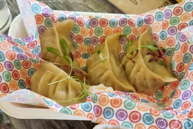 Pork momos from Choola