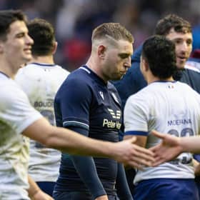 Finn Russell's dejected outlook sums it all up for Scotland after their sore defeat by France.