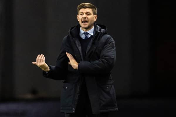 Rangers manager Steven Gerrard believed he had enough defensive-minded players on the pitch to see out victory against Benfica in Lisbon on Thursday. (Photo by Alan Harvey / SNS Group)