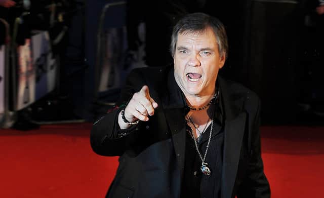 Terrible name, terrific performer ... Meat Loaf at the Brit Awards in 2010
