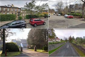 There are 136 streets in Scotland where the average home is valued at more than £1million, analysis has found.