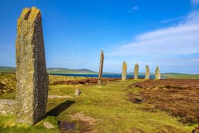 Ring of Brodgar on the Orkney Islands. Image: Getty Images.