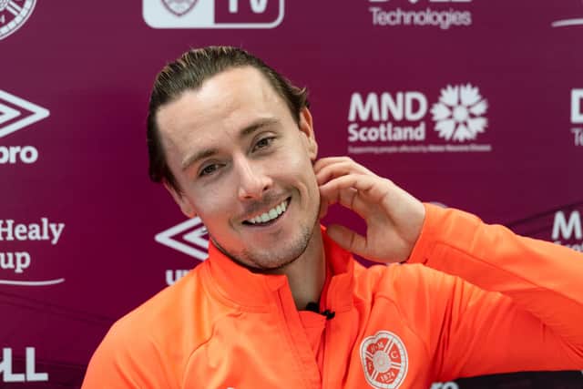 Heart's Barrie McKay is enjoying life at the Tynecastle club. Photo by Mark Scates / SNS Group
