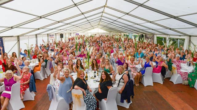 Four hundred women attended the latest Ladies Do Lunch fundraising event.