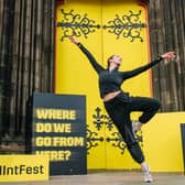 Dancer Millie Thomas helps launch the 2023 Edinburgh International Festival programme. Picture: Mihaela Bodlovic