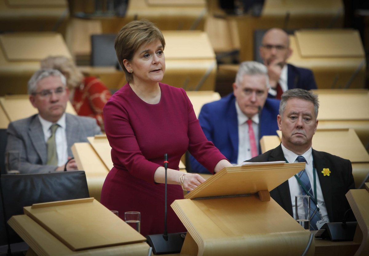 Nicola Sturgeon to face final First Minister’s Questions today following by final statement to parliament