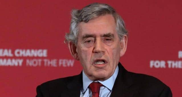 Gordon Brown says the pro-union side would would win indyref2