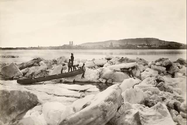 The Saint Lawrence in Spring, Opposite Montreal, by Alexander Henderson, c.1875 PIC: Courtesy of the McCord Museum, Montreal