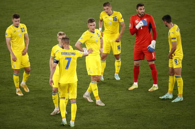 Ukraine are due to play Scotland in a World Cup play-off semi-final.