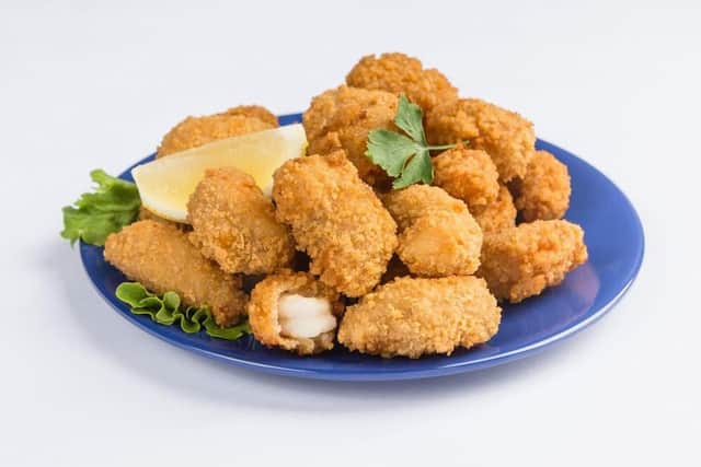 Amity Fish Company’s Panko Breaded Single Wholetail Scampi.