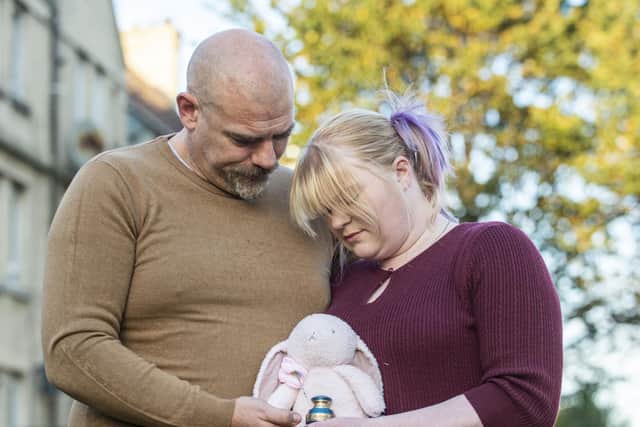 Lauren and Antony Russell lost their daughter Eva in August