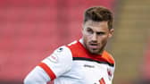 David Goodwillie, pictured in action for Clyde, has been released by Radcliffe after just one appearance. (Photo by Ross MacDonald / SNS Group)