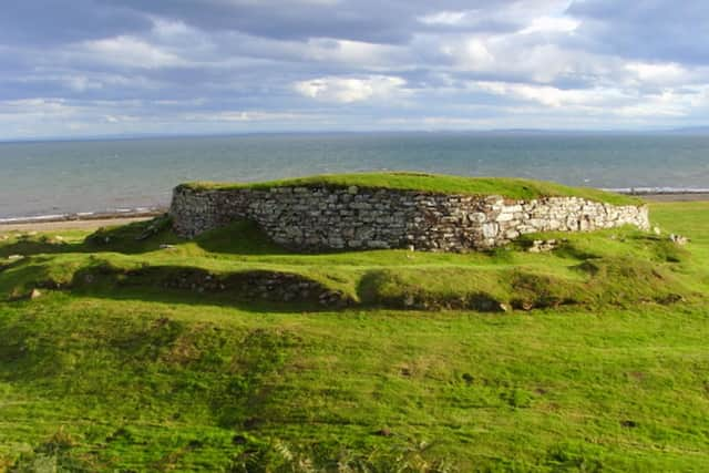 Carn Liath Iron Age broch near Golspie, Sutherland, has been damaged for a second time this year with concerns items of archaeological value may have been taken. PIC: Sylvia Duckworth/geograph.org.