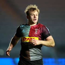 Scott Steele of Harlequins will join Edinburgh Rugby this summer. (Photo by David Rogers/Getty Images)