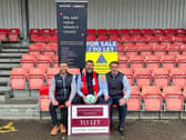 L-R -  Chris Hunter, Graham + Sibbald, Steve Currie, Murray & Currie and founder of The Big Match, Donal Henretty, Shepherds
