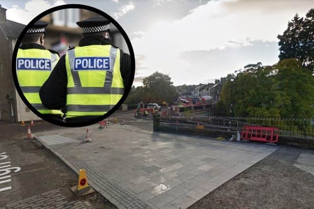 Three men have been arrested in relation to a housebreaking incident in Dunblane.