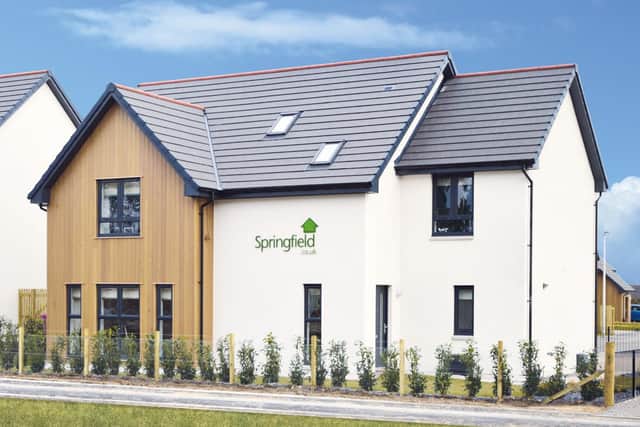 Springfield Properties, which operates out of offices in Elgin and Larbert, has developments in various locations across the country.