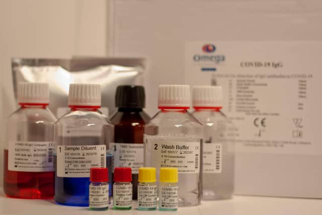 The company has also shipped its first order for the Covid-19 Elisa test. Picture: contributed.