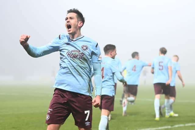 Jamie Walker made a huge difference for Hearts when he came on against Dundee.