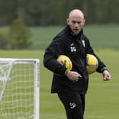 Caretaker Hibs manager David Gray is preparing the team for the match against St Johnstone.