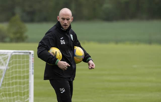Caretaker Hibs manager David Gray is preparing the team for the match against St Johnstone.