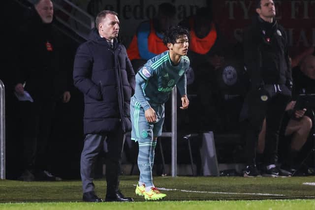 Brendan Rodgers has lamented the loss of Reo Hatate to injury.