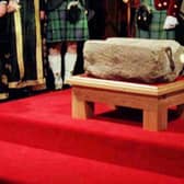 The son of the man who famously smuggled the Stone of Destiny back to Scotland from Westminster Abbey says his father would not want it to be returned to London for the King's coronation. Ian Hamilton, who died last year, broke into the abbey in 1950 and removed the stone, alongside a group of students. Mr Hamilton's son Jamie told the BBC: "I think his view would be, it's ridiculous."