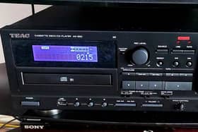 The left side of the TEAC AD-850-SE houses a CD player and USB port. Picture: Scott Reid