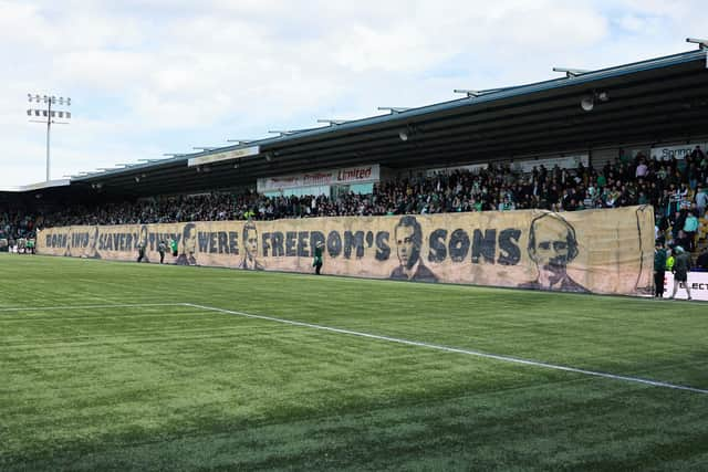 Livingston have expressed concern that Celtic fans broke pre-match agreements by entering the pitchside area to unveil two "unapproved" banners in their stadium during Sunday's match between the teams.