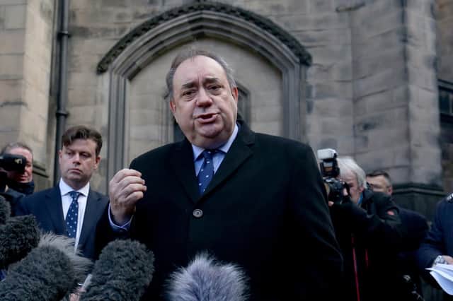 Alex Salmond is offering to go back to court