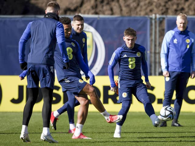 Billy Gilmour didn't feature for Scotland against Cyprus or Spain. (Photo by Craig Williamson / SNS Group)
