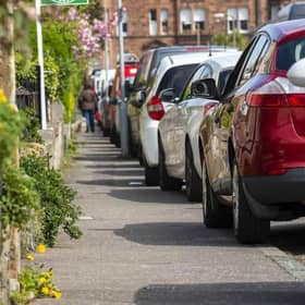 Residents in Edinburgh face £100 fines for parking on pavements. Photo: Lisa Ferguson