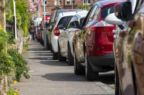 Residents in Edinburgh face £100 fines for parking on pavements. Photo: Lisa Ferguson