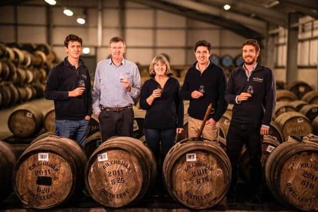 Kilchoman distillery, set up by Anthony and Kathy Wills in 2005, is a family affair – sons Peter, George and James are now part of the team, helping produce the Islay whiskies