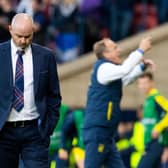 Scotland manager Steve Clarke bows his head after Ukraine's injury-time strike sealed their 3-1 win at Hampden. (Photo by Alan Harvey / SNS Group)