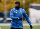 UEFA have opened an investigation of alleged racist abuse directed towards Glen Kamara. (Photo by MIKKO STIG/Lehtikuva/AFP via Getty Images)