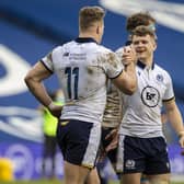 Scotland's Duhan van der Merwe (left) and Darcy Graham have the potential to score tries against the world's best teams.