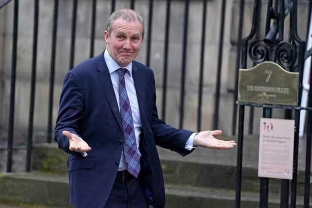 Michael Matheson rejects calls to resign as MSP as he returns to Holyrood