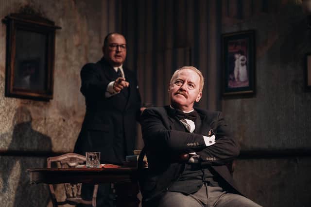 Julius D'Silva and Forbes Masson recently starred in the wartime play Farm Hall at Perth Theatre. Picture: Alex Brenner