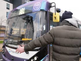 All aboard - the first 'driverless' bus ran with passengers for the first time