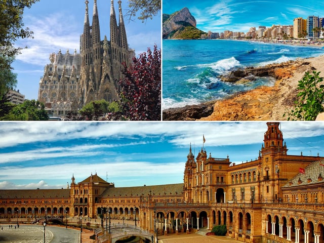 Spain is the fifth most searched for country for Brits to move to with six cities searching to emigrate there the most including Bristol, Coventry, Edinburgh, Glasgow, Nottingham and Ripon.