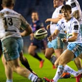 Ross Thompson made his Glasgow Warriors debut as a sub against Edinburgh. Picture: Ross Parker/SNS