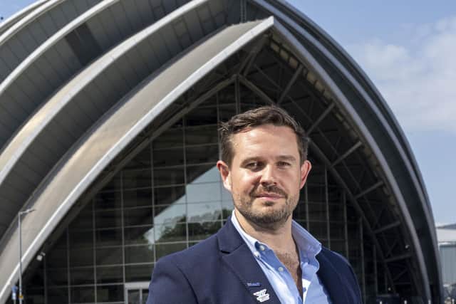 Sam Spittle, project director at Trivandi for Glasgow 2026. Picture by Jeff Holmes